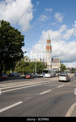 Finnische Nationalmuseum Helsinki Stockfoto