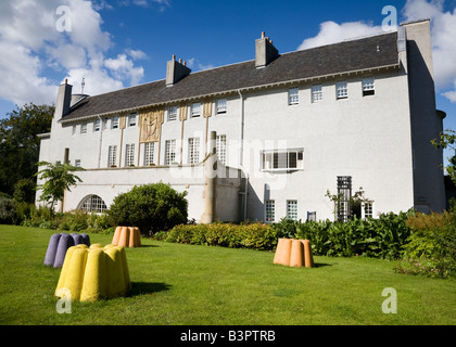 Haus für Kunstliebhaber in Bellahouston Park Glasgow Schottland Stockfoto