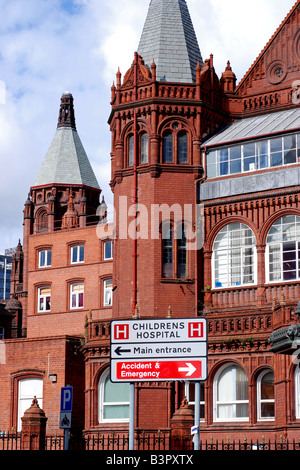 Birmingham Kinder Krankenhaus, West Midlands, England, UK Stockfoto