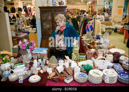 Von Kolaportid, einem Flohmarkt in Reykjavik, Island Stockfoto