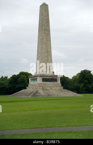 Das Wellington Monument im Phoenix Park, Dublin Stockfoto