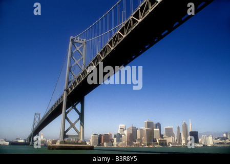 Bay Bridge In San Francisco, Kalifornien, USA. Stockfoto