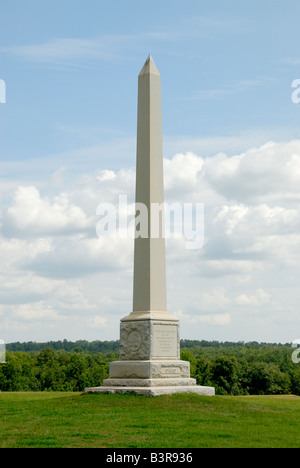 Das Ohio-Denkmal am Andersonville GA Stockfoto