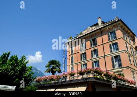 Hotel Metropole Bellagio am Comer See, Lombardei, Italien Stockfoto