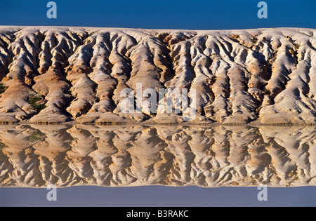 Bodenerosion Stockfoto