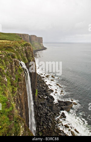 Mealt fällt auf Trotternish Halbinsel Isle Of Skye Schottland Stockfoto