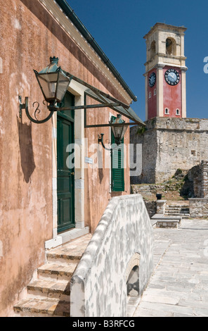 In der alten Festung in Korfu-Stadt, Korfu, Griechenland, Europa Stockfoto