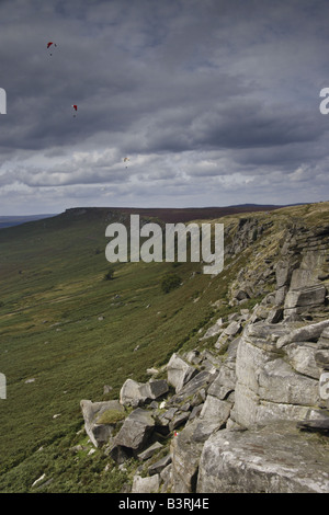 Stanage Edge (Hochformat) Stockfoto