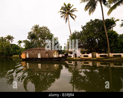 Kerala Backwaters, Indien Stockfoto