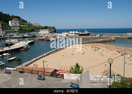 Spanien baskische Land Ondarroa Dorf Stockfoto