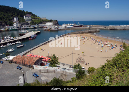 Spanien baskische Land Ondarroa Dorf Stockfoto