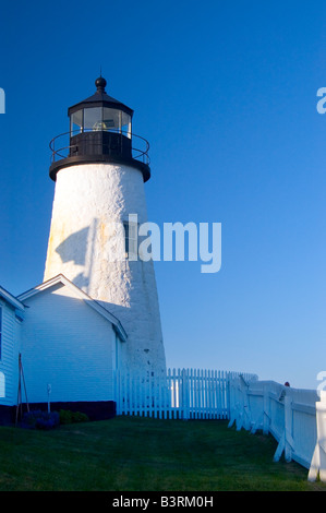 Pemaquid Licht Stockfoto