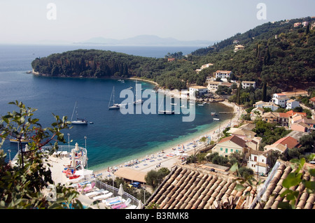 Kalami Bucht, Korfu, Griechenland Stockfoto