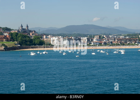 Spanien-Baskenland-San Sebastian-San-Donostia Stockfoto