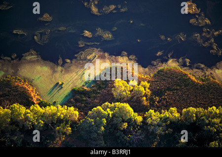 Aerial River Western Australia Stockfoto