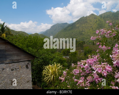 Lanquín im Hochland von Guatemala, Guatemala Stockfoto