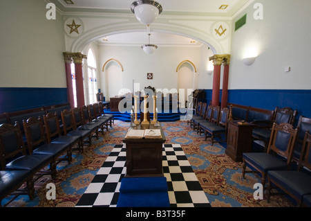 Freimaurer Bastelraum Stockfoto