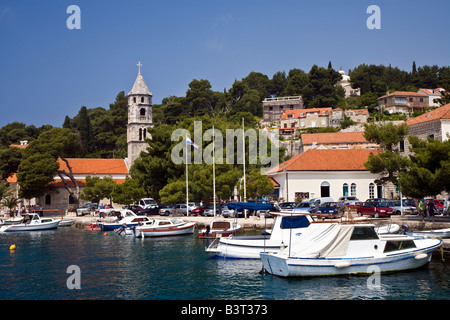 Cavtat Zupa Bay in der Nähe von Dubrovnik Kroatien Stockfoto