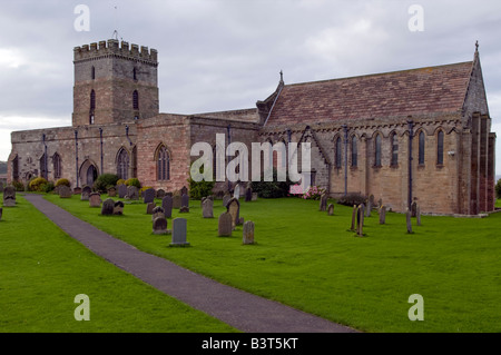 Kirche St. Aidan in Bamburgh Großbritannien Stockfoto