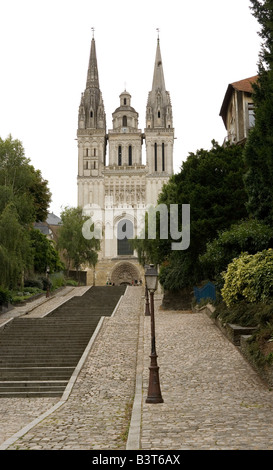 Kathedrale Saint-Maurice, Angers, Frankreich Stockfoto