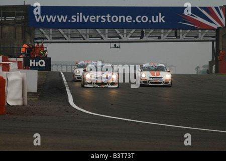 Silverstone-Porsche Carrera Cup Sean-Paul Breslin Stockfoto