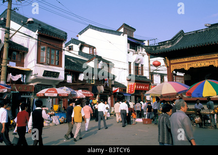 Asien, China, Shanghai. Yuyuan Garten und Basar. Stockfoto