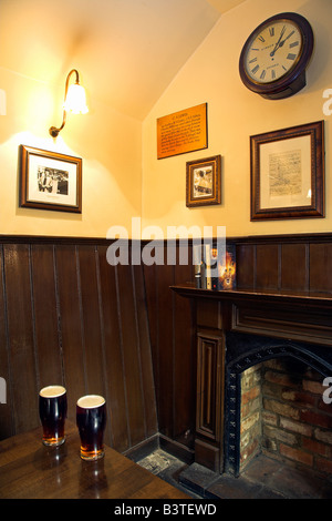 England, Oxford. Der Adler und Kind Pub. In den 1950er und 1960er Jahren wäre CS Lewis und JRR Tolkien hier treffen. Stockfoto