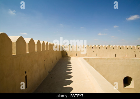 Oman, Sharqiya Region Al Minitrib. Al Minitrib Fort Stockfoto
