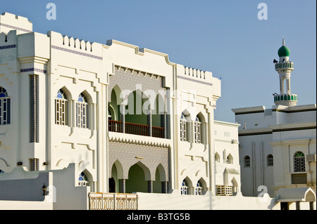 Oman, Sharqiya Region, sur Ayajh Stadt-Haus-Detail Stockfoto