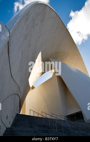 Tenerife Auditorium in Santa Cruz De Tenerife, Kanarische Inseln, Spanien Stockfoto