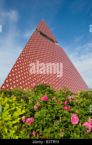 Pyramide des Ha! Ha! in der Stadt von La Baie in Ville Saguenay. Stockfoto