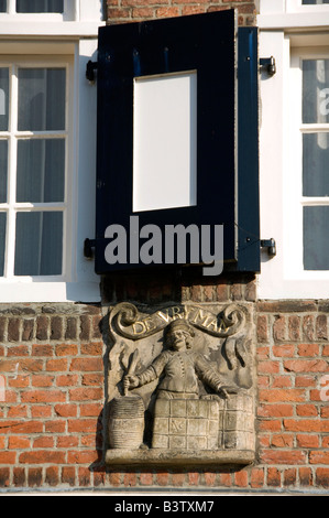 Europa, Niederlande (aka Holland), Zeeland, Middelburg. Stockfoto