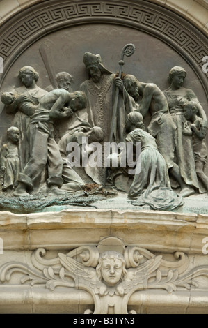 Spanien, Bilbao. St.-Nikolaus-Kirche (aka Iglesia de San Nicol·s) Stockfoto