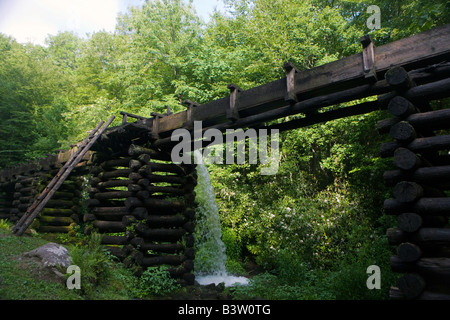 Mingus Mill, Great Smoky Mountains National Park, North Carolina, 8. Juli 2008 Stockfoto