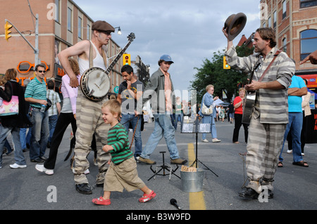 Der Kreuzung Arts Festival, Toronto, Ontario, Kanada Stockfoto