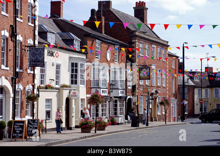 High Street, Shipston auf Stour, Warwickshire, England, UK Stockfoto