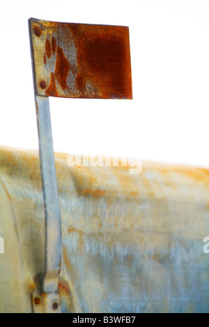 Alte rostige Postfach Stockfoto