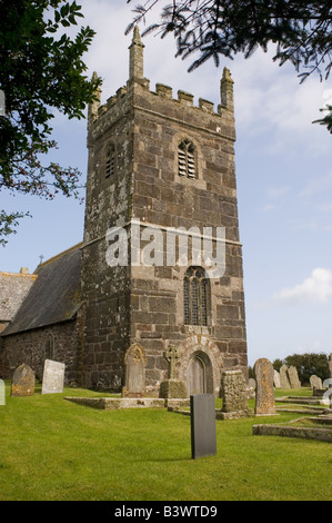 Klasse Kirche, Cornwall Stockfoto