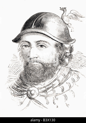 Sir William Wallace, c.1270 - 1305. Schottischer Ritter. Stockfoto