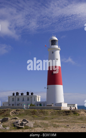 Portland Bill Leuchtturm auf der Isle of Portland in Dorset England UK Stockfoto