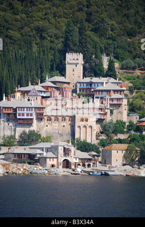 Kloster Dochiariou, Halbinsel Athos, Chalkidiki, Zentralmakedonien, Griechenland Stockfoto