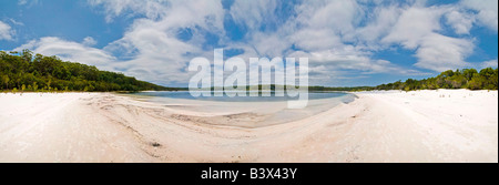 Süßwassersee Lake McKenzie auf Fraser Island Queensland Fraser Island ist ein National park Stockfoto