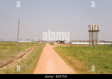 Kafue Fischerei, Sambia Afrika Stockfoto