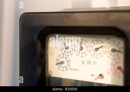 Stromzähler Stockfoto