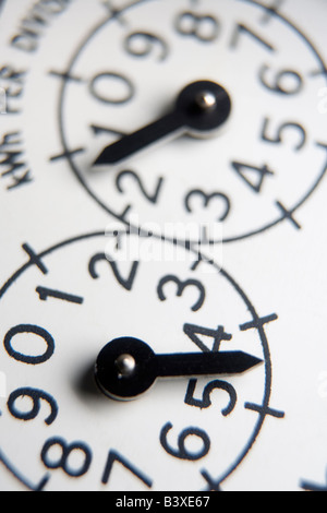 Stromzähler Stockfoto