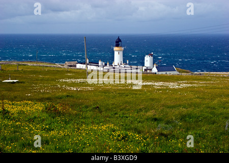 Dunnet Head Lighthouse Sutherland Schottland Großbritannien UK 2008 British Festländern nördlichsten Punkt Stockfoto