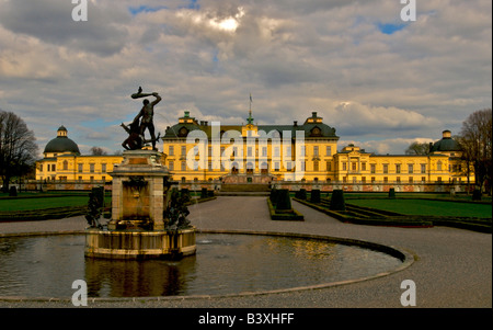 Königspalast Drottningholm Stockholm Schweden Stockfoto