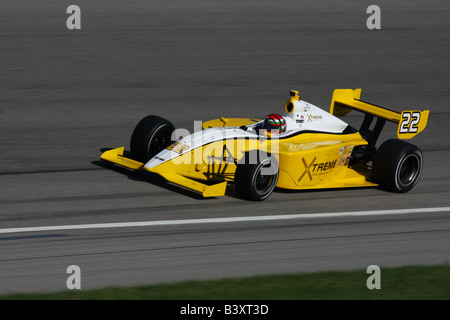 Indy Lights Racing Chicagoland Speedway Stockfoto