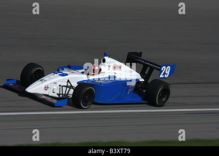 Indy Lights Racing Chicagoland Speedway Stockfoto