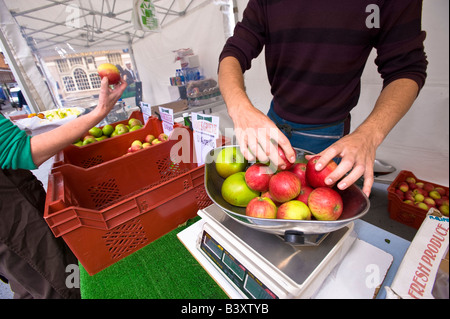 Bauernmarkt Acton Markt Acton W3 London Vereinigtes Königreich Stockfoto